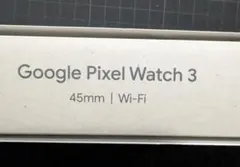 Google Pixel Watch 3 45mm Wi-Fiモデル本体のみ使用