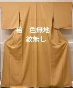 紋無し　未使用品 逸品 上品 正絹 色無地
