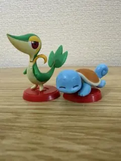 ポケモン チョコエッグ　ツタージャ ゼニガメ 2体セット