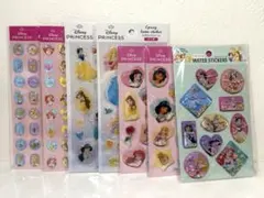 セリア　ディズニープリンセス　カプセルシール　ストーン　ウォーター　エポキシラメ