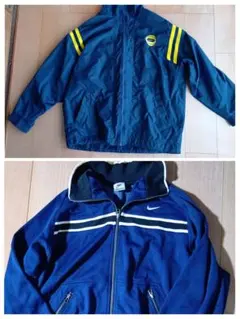 豪華2枚セット】90s NIKE 白タグ ナイロンJKT＆トラックジャケット