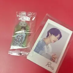 SnowMan 阿部亮平　お守りキーホルダー　チェキ風フォトカード