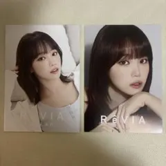 LE SSERAFIM キムチェウォン ReVIA パンフレット　2枚セット