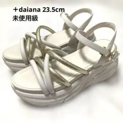未使用級☆+diana プラスダイアナ ストリングサンダル 厚底 23.5cmのサムネイル