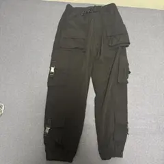 Danke schon. カーゴパンツ サイズ28 フェイクレザー ブラック - メルカリ