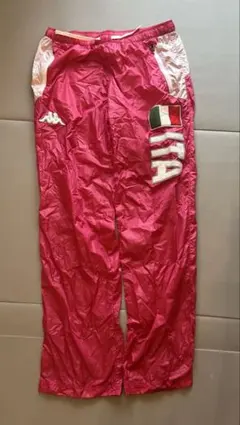 キ*ん様 Kappa Italia デザイン　シャカシャカ　パンツ　ピンクのサムネイル