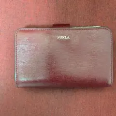 FURLA 二つ折り財布 バーガンディ