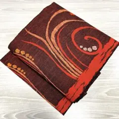 O-541 名古屋帯 名古屋仕立て 紬 八寸 着物