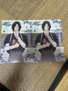 刀剣乱舞 -クリアファイル 2枚セット➕缶バッチ