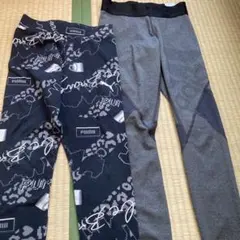 PUMA グラフィックプリント スパッツ adidas