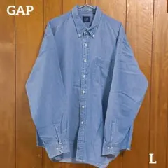 90s OLD GAP オールドギャップ デニムボタンダウンシャツ