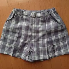 ALGY チェックショートパンツ 160