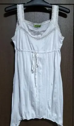 古着 00’s Y2K 森ガール 姫ギャル ネグリジェ グランジキャミワンピース