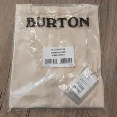 【BURTON】 オーガニックコットンTシャツ Sサイズ ベージュ 新品未使用