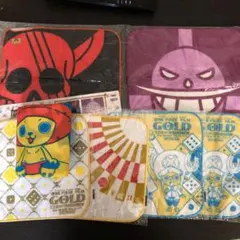 ワンピース  非売品　ミニタオル　ハンカチタオル　まとめ売り
