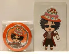 銀魂 坂本辰馬 ステッカー&缶バッジ