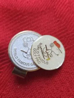 ピーナッツ　スヌーピーキャラクター ゴルフマーカー