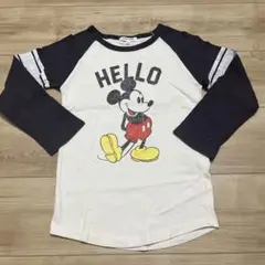 GLOBALWORK ミッキーマウス 長袖Tシャツ