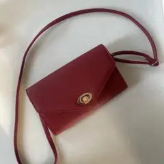 3can4on ショルダーバッグ レッド ターンロックのサムネイル