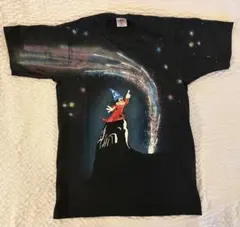 【90s USA製希少】ディズニー ファンタジア ミッキーマウス Tシャツ S