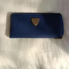 おまけ付き‼️青い長財布 GOLD/PFEIL　ハート黒のチャーム付きのサムネイル