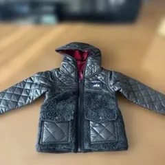 キッズ　リバーシブル　ジャケット　フード付き