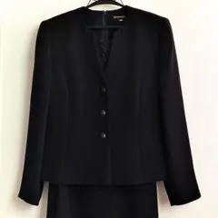 リユース品 ブラックフォーマル3点セット レディース 9号 ★難あり