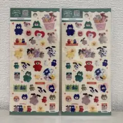 クリエイターズサーカス mojojojo クリアシール　２枚セット