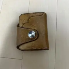 インディアンジュエリーレザー二つ折り財布