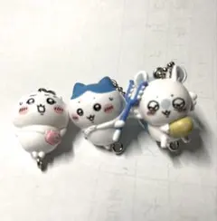 ちいかわ　つまんでつなげてますこっと　3個組　ちいかわ　ハチワレ　モモンガ