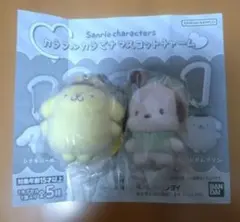 サンリオカラフルカラビナマスコットチャーム 2個セット　ポムポムプリンポチャッコ