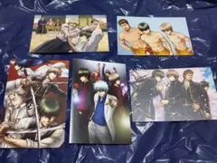 銀魂　ジャケット　5枚セット　坂田銀時　土方十四郎　沖田総悟　真選組