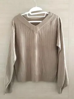 wcloset ◆Vネック　ニット