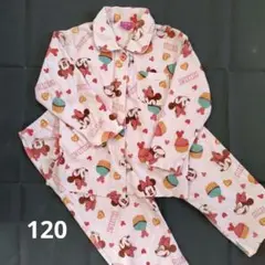 120★ディズニー　ミニーマウス 　パジャマ