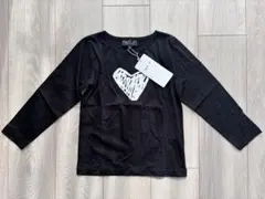 【新品未使用】agnès b. アニエスベー ハートプリント長袖Tシャツ6ans