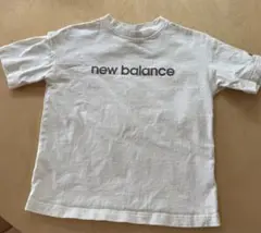 new balance ニューバランス オフホワイト Tシャツ 140 JPN