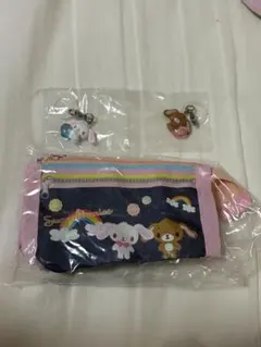 シュガーバニーズ ポーチ チャーム 3点セット エモきゅん めじるしアクセサリー
