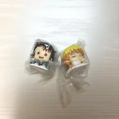 鬼滅の刃 おねむたん 我妻善逸　炭治郎　2点セット　ガチャガチャ 2体セット