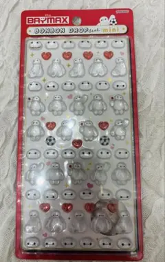 ディズニー　ボンボンドロップシールミニ　ベイマックス　サンスター文具