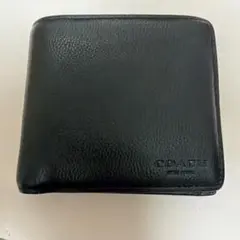 coach メンズ　二つ折り財布