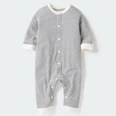 【UNIQLO】フライスカバーオール（ネイビー）