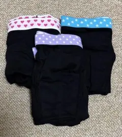 女の子用ショーツ 150サイズ 3枚セット 吸水速乾