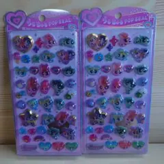 パワーパフガールズ　うるちゅるポップシール【正規品】　合計２個