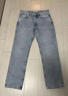 ZARA ストレートデニム ライトブルー 40