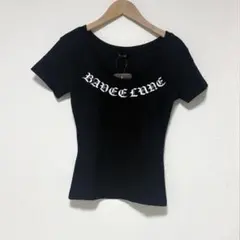 avail Shoko ロゴTシャツ ブラック