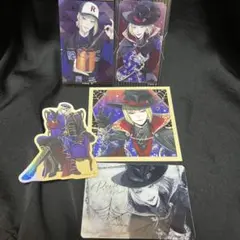 ツイステ ルーク カード 色紙 ステッカー 5点まとめ