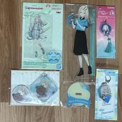 学園アイドルマスター　篠澤広　ラウンドワン　マーチ　あみあみくじ　アクスタ　缶バ