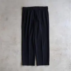 90s ドッカーズ dockers ツータック スラックスパンツ ネイビーw36