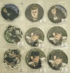 進撃の巨人　まるくじ　エルヴィン　リヴァイ