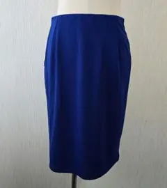 ブルー　 タイトスカート ひざ丈のサムネイル